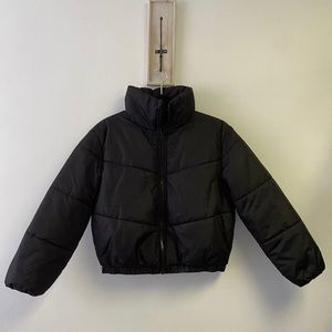 BLACK PUFFER JACKET